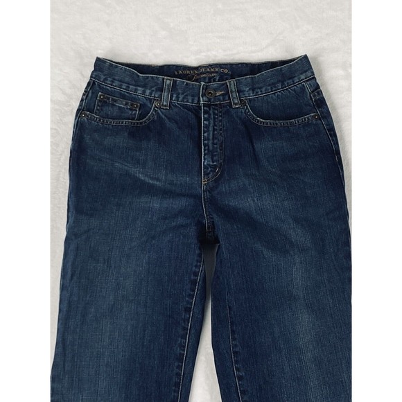 Lauren Jeans‎ Co. Premium Womens Jeans Mid Rise Blue Denim Size 4 - Picture 2 of 16